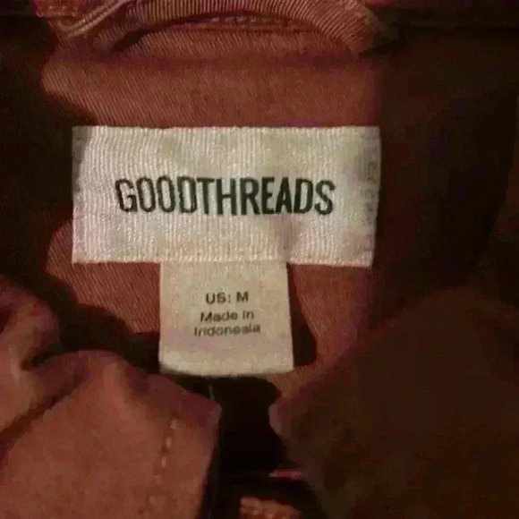 Goodthreads Women's Relaxed Chino Chore Jacket - Picture 3 of 6